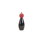 William Bounds 21cm Pepart Gourd Pepper Mill, Black