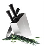 Eva Solo Aluminium Angled Knife Stand, Block