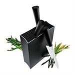 Eva Solo Aluminium Knife Stand,  Block Black