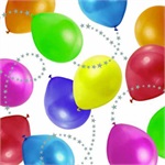 Stewo 3 ply paper napkins, Balloons Design (Pitt)