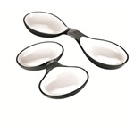 Guzzini Vintage Interlocking Dishes Grey