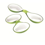 Guzzini Vintage Interlock Dishes Lime