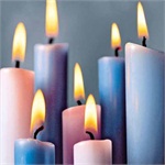 Stewo 3 ply paper napkins, Candle Design