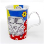 Roy Kirkham Icons Bone China Mug, Camper Van Design