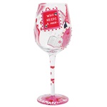 Lolita Wine Glass - Who needs a man