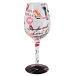 Lolita Wine Glass - Single & Lovin' It