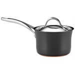 Anolon Nouvelle Copper Base 16cm Saucepan with Lid