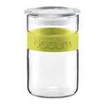 Bodum Presso Glass Storage Jar 0.6ltr/ 20oz- Lime Green