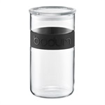Bodum Presso Glass Storage Jar 2 ltr / 68oz - Black
