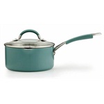 Prestige Inspire 20cm Non Stick Saucepan with Lid, Teal