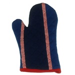 Sterck Zaika Blue & Red Stripe Oven Mitt