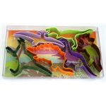R&M Dinosaur Shaped Cookie Cutters, Set of 6