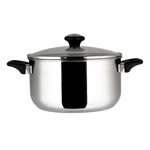 Prestige Everyday Stainless Steel 24cm 7.6L Deep Stockpot
