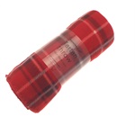 Country Club Fleece Throw 120 x 150cm, Red Tartan