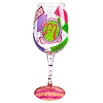 Lolita Wine Glass - Letter M