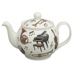 Roy Kirkham Bone China 6 Cup Teapot,Concert, Musical Instrument Design