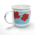 Roy Kirkham Bone China Mug, Poppy Fields Design 2