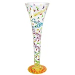 Lolita Hand Painted Champagne Glass - Congratulations